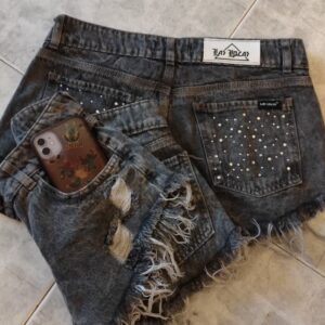 Short jean rígido Las Locas del 36 al 46