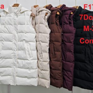 chaleco importado forrado con piel del M al XXl. Variedad de tonos disponibles